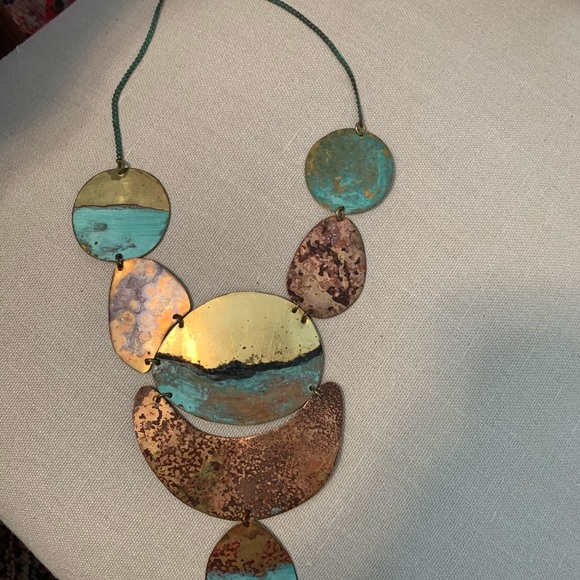 🌼ANTHROPOLOGIE Sibilia Statement Necklace - Picture 5 of 11